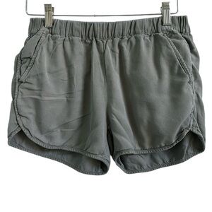 Madewell Women's Pull-On Shorts Light Olive Green Size XS
